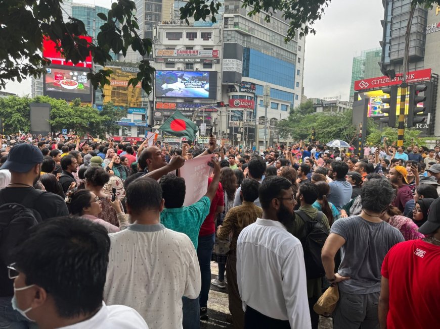 August 3: The Gulshan Protest