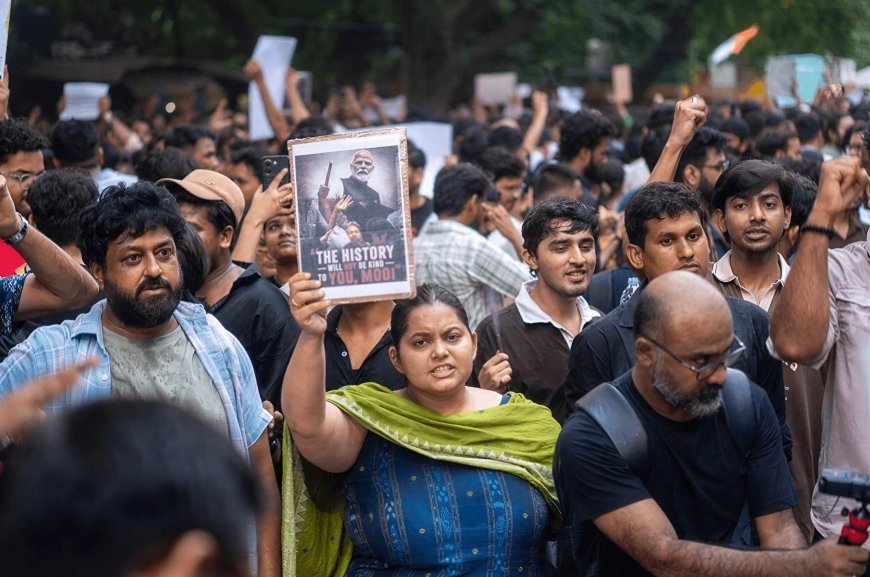 ‘Now Modi should go’: Jantar Mantar Erupted in Celebration After Pradhan’s Resignation